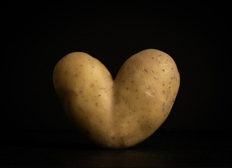 Heart-shape potato